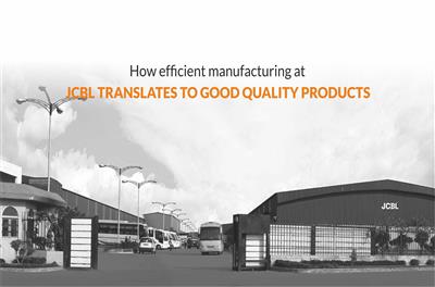 What quality of products can you expect from an efficient manufacturing hub like JCBL?